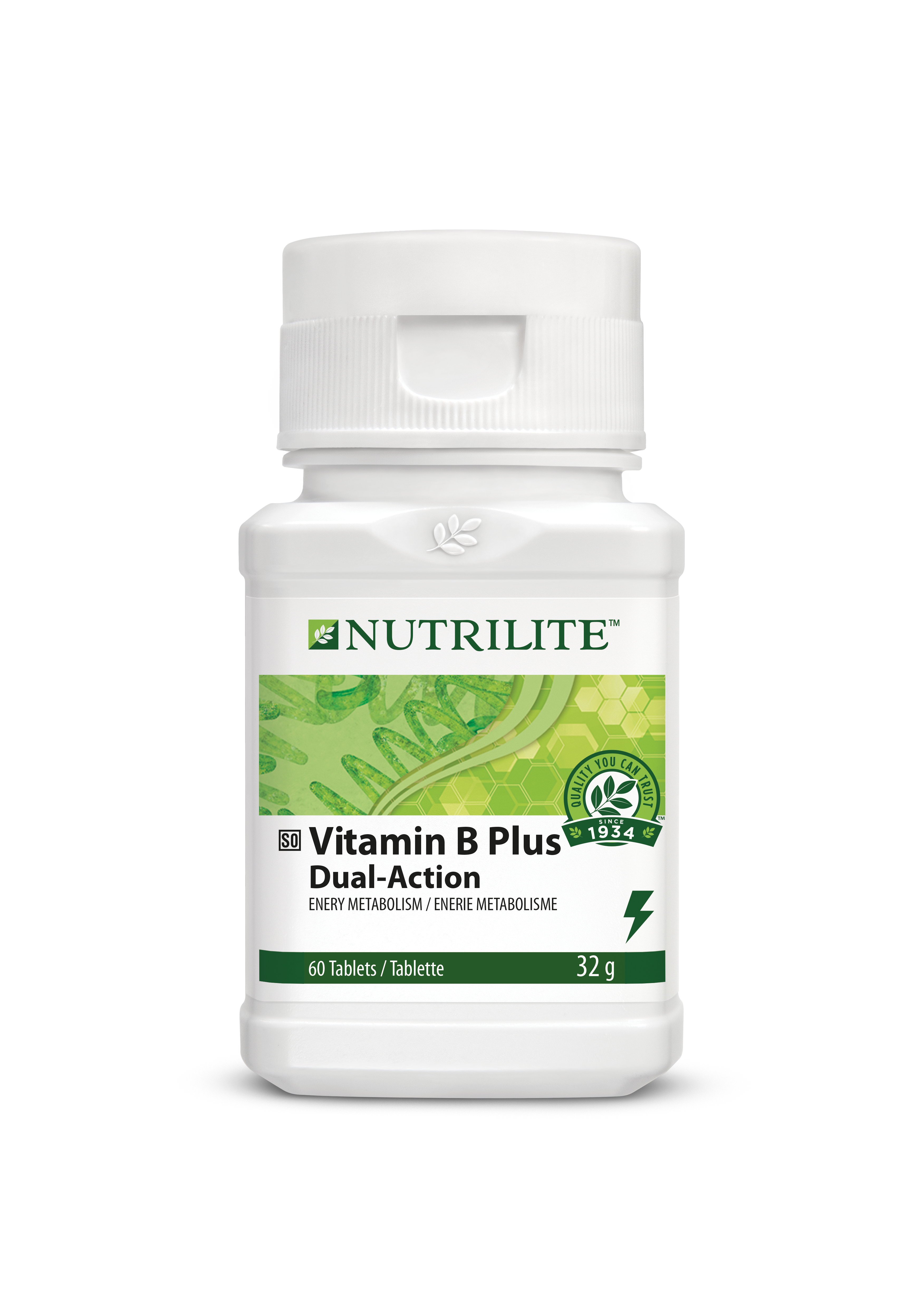 NUTRILITE™ VITAMIN B PLUS Dual-Action - 60 Tablets - Vitamins ...